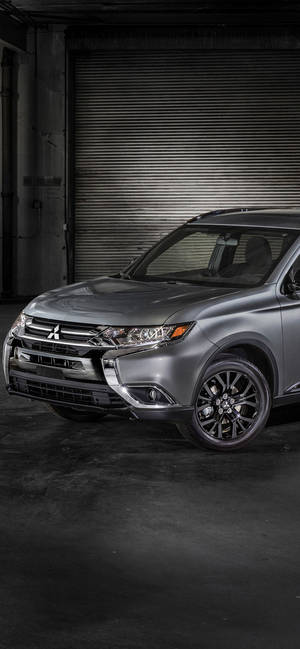 Fondo de pantalla Mitsubishi Outlander gris — iPhone 18 Fondos de pantalla