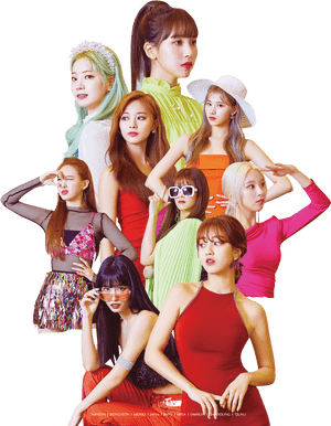 Moda Colorida de las Integrantes de Twice