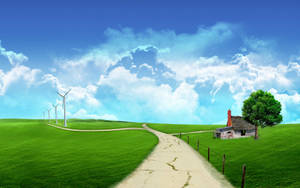 Molinos de Viento 4K Naturaleza