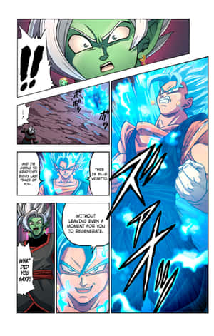 ¡Momentos llenos de acción en el exitoso Manga de Dragon Ball Super! — Galaxy Z Fold 8 Fondos de pantalla