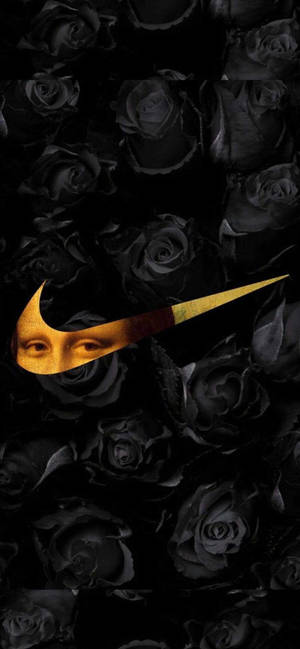 Fondo de pantalla Mona Lisa X Nike Phone. — iPhone 14 Pro Fondos de pantalla
