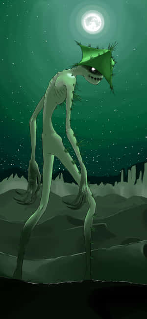 Monstruo Cacturne Aterrador — Galaxy S25+ Fondos de pantalla