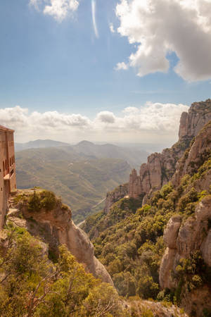 Montañas del bosque de Montserrat — Naturaleza Fondos de pantalla
