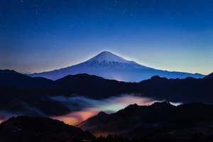 Monte Fuji Japón 4K de Noche — Japón GIF Fondos de pantalla