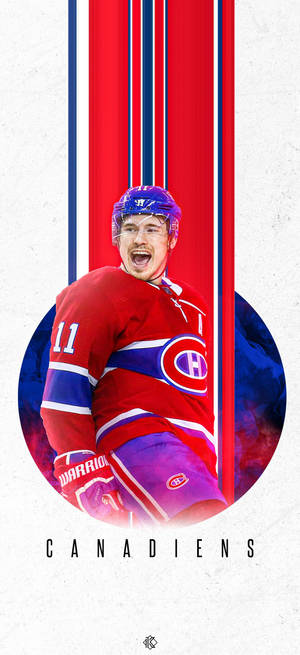 Fondo de pantalla Montreal Canadiens #11 Gallagher. — iPhone 18 Pro Max Fondos de pantalla