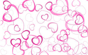 Fondo de pantalla de corazones rosados 2880x1800 - Fondo de pantalla festivo