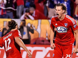 MSL FC Dallas Defensor Walker Zimmerman — Fútbol animado Fondos de pantalla