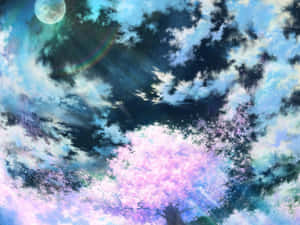 Mundo de Fantasía Anime Encantador — Anime hermoso Fondos de pantalla