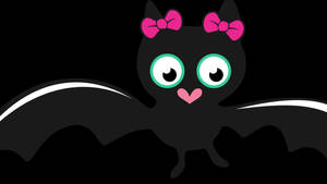 Murciélago de Halloween Lindo y Estético — Estética linda de halloween Fondos de pantalla