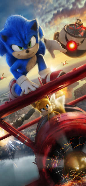 Imágenes de Sonic The Hedgehog — iPhone 15 Plus Fondos de pantalla
