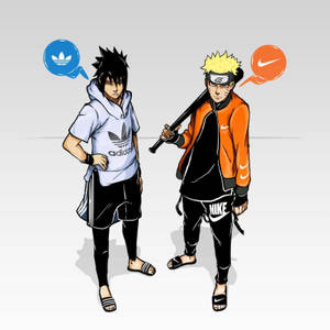 Estilo Naruto — Naruto y sasuke Fondos de pantalla