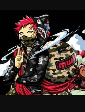 Naruto Drip en Camuflaje — Naruto shippuden GIF Fondos de pantalla