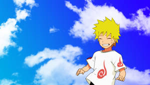 Naruto joven y feliz estético