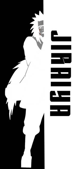 Naruto Negro Legendario Sannin Jiraiya — iPhone X Fondos de pantalla