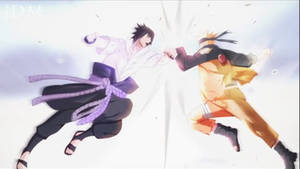 Forma Final de Naruto — Naruto y sasuke Fondos de pantalla