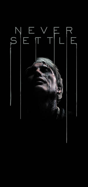 Never Settle Death Stranding — iPhone 14 Pro Max Fondos de pantalla
