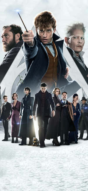 Newt Scamander con Animales Fantásticos en su Maleta Mágica — Galaxia A17 Fondos de pantalla
