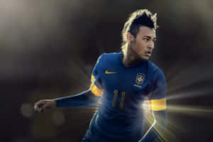 Neymar demostrando sus habilidades futbolísticas — Neymar Fondos de pantalla