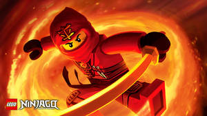Fondo de pantalla del Ninja Rojo de Roblox