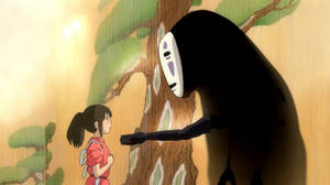Fondo de pantalla de niños anime de El Viaje de Chihiro — Anime niños Fondos de pantalla