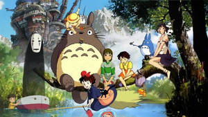 Fondo de pantalla de niños anime de Studio Ghibli — Anime niños Fondos de pantalla