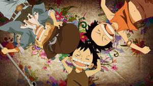 Fondo de pantalla de niños de One Piece anime — Anime niños Fondos de pantalla