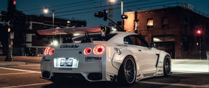 Vehículos Nissan GT-R Nissan Noche Fondo de Pantalla HD | Imagen de Fondo