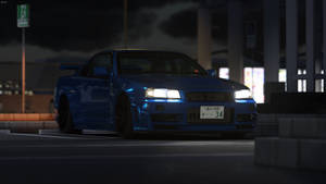 Fondo de pantalla HD de Assetto Corsa Skyline R34 Nismo para videojuego | Imagen de fondo