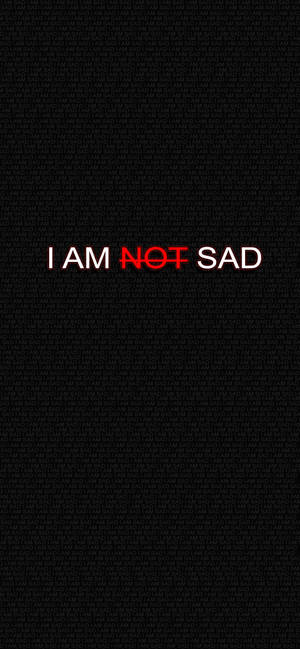 Fondo de pantalla No Estoy Triste