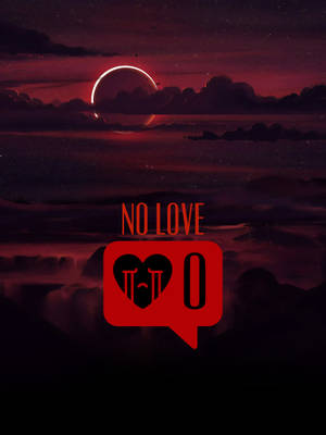 No Love Emoji Corazón Llorando