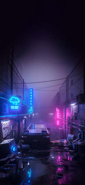 Fondo Cyberpunk — Honor Play Fondos de pantalla