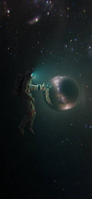 Fondo de pantalla Note 10 Plus Astronauta — iPhone 14 Plus Fondos de pantalla