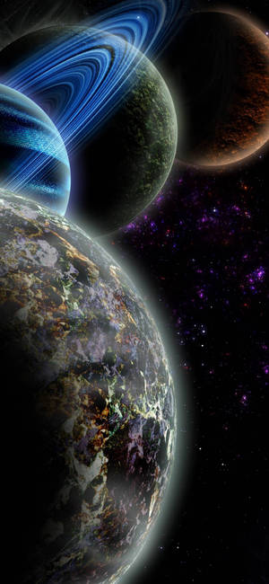 Fondo de pantalla Note 10 Plus Planetas — iPhone 14 Fondos de pantalla