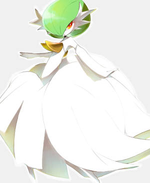 Fondo de pantalla de Gardevoir novia blanca — Galaxy Z Fold 5 Fondos de pantalla