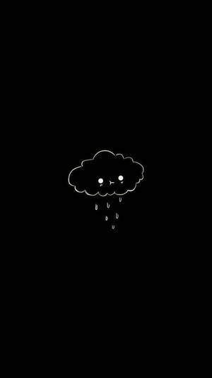Fondo de pantalla de nube de arte lineal estética y bonita