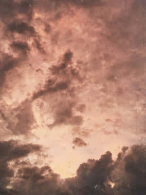 Nubes pastel suaves en un cielo sereno — Estética suave GIF Fondos de pantalla