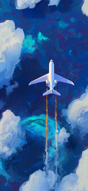 Fondo de avionetas con Iphone Xs Max — Vivo V70 Elite Fondos de pantalla