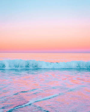 Fondo de pantalla Océano Rosa Pastel. — Océano Fondos de pantalla