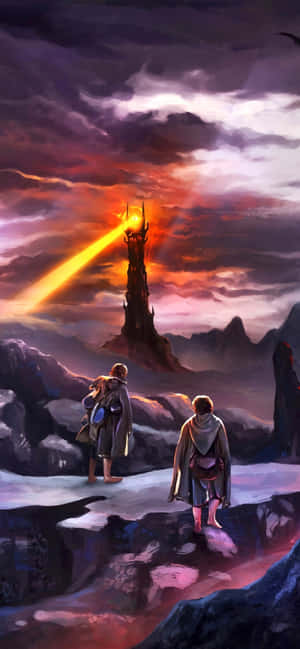 Fondo de Shadow of Mordor para iPhone Xs Max — Galaxia A18 Fondos de pantalla