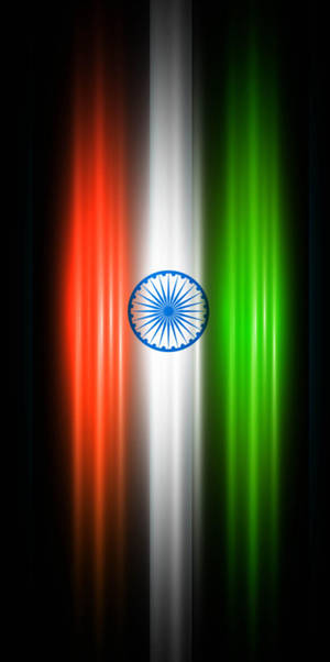 Ola Vector de la Bandera de India para Móvil — Arte abstracto GIF Fondos de pantalla