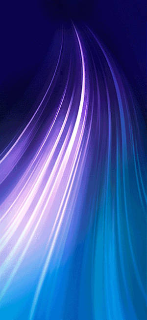Fondo de pantalla Note 8 Ondas de Luz Púrpura — iPhone 17 Pro Max Fondos de pantalla
