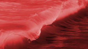Olas Rojas de Playa Estética