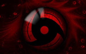 Olas y Partículas Rojas Estilo Sharingan en Vivo — Fondo rojo aesthetic Fondos de pantalla