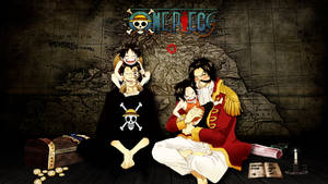 One Piece Escritorio Dragón y Roger — One piece escritorio Fondos de pantalla