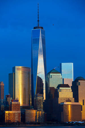 One World Trade Center Obscurecido — GIF genial Fondos de pantalla