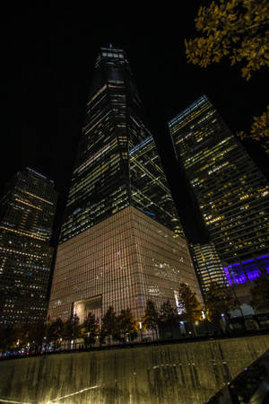 One World Trade Center Nueva York Noche iPhone — Xiaomi Pad 9 Pro Fondos de pantalla