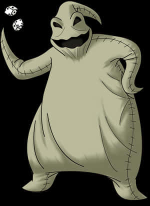 Oogie Boogie Lanzando Dados