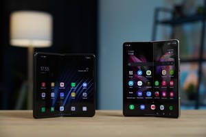 Oppo y Samsung Teléfonos Plegables