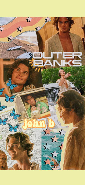 Fondo de pantalla de fanart Outer Banks John B — iPhone 14 Pro Fondos de pantalla