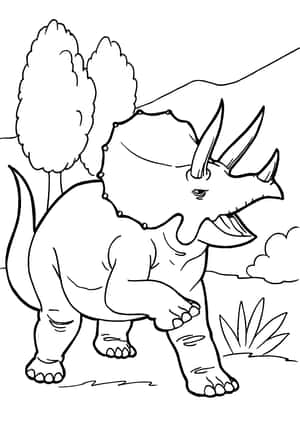 Dibujos de Dinosaurios para Colorear — iPad Air 11 Fondos de pantalla